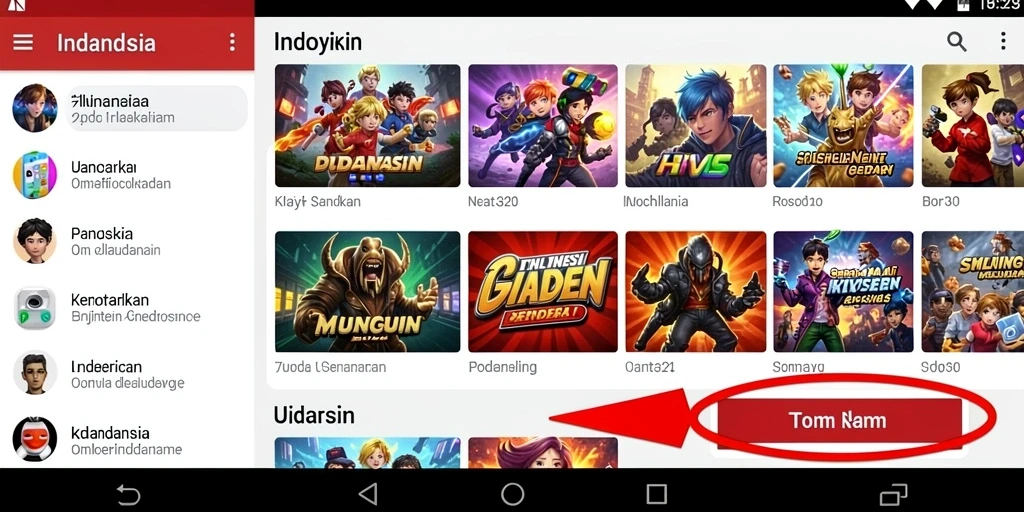 Tampilan antarmuka yang ramah pengguna dan menarik.