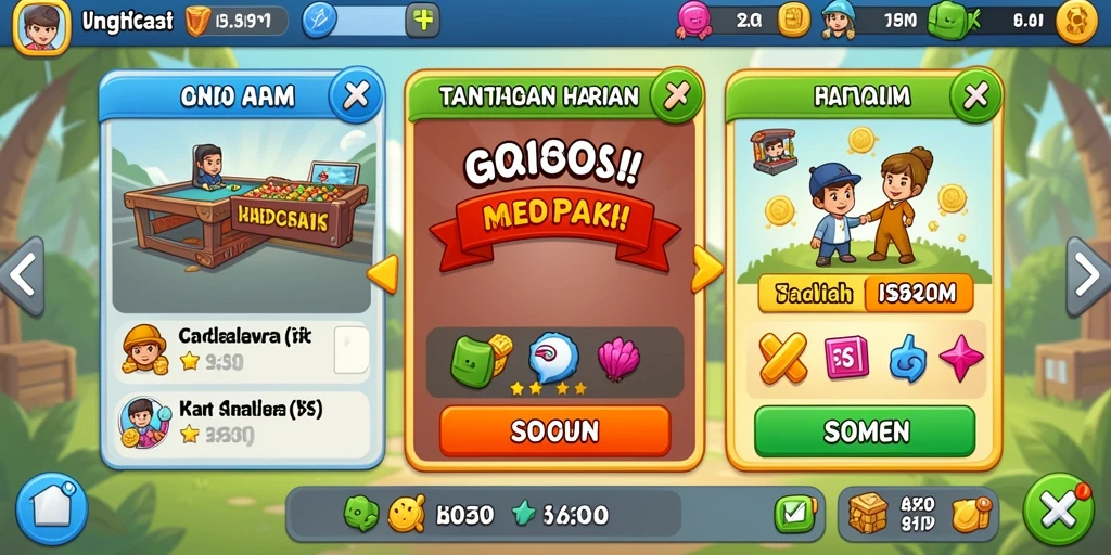 Tampilan antarmuka yang menarik dan mudah digunakan.