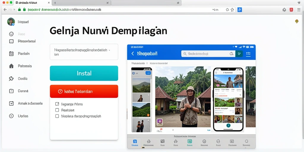 Tampilan layar utama GARUDA365 yang menawan.