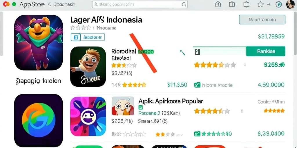 Screenshot menggambarkan aksi epik dalam permainan.