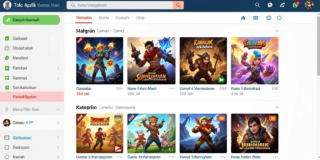 Screenshot menunjukkan aksi menegangkan dalam permainan.