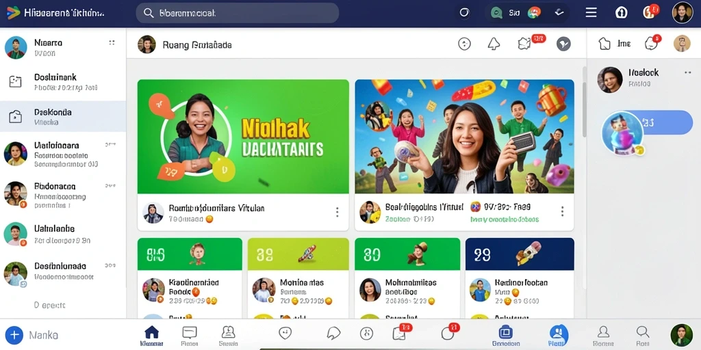 Tampilan antarmuka pengguna yang menarik dan mudah dimengerti.